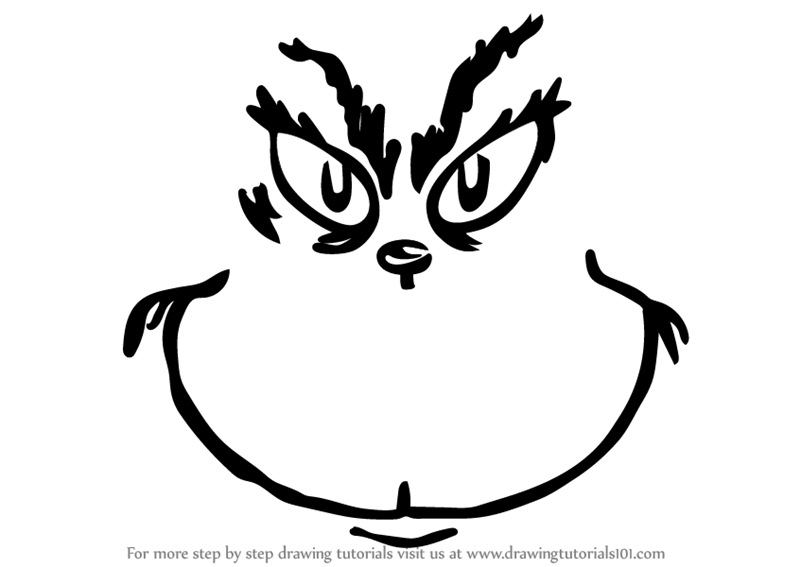 800x567 learn how to draw the grinch easy - Grinch Drawing