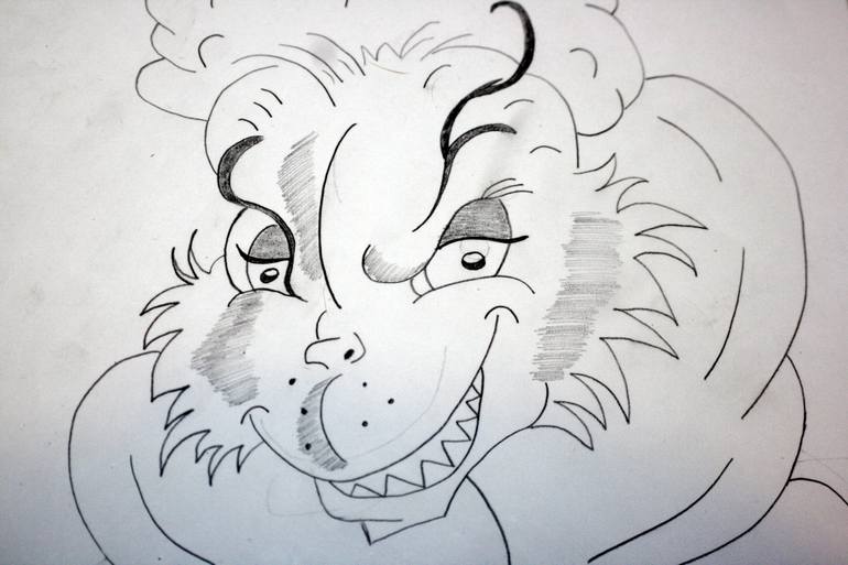770x513 the grinch drawing - Grinch Drawing