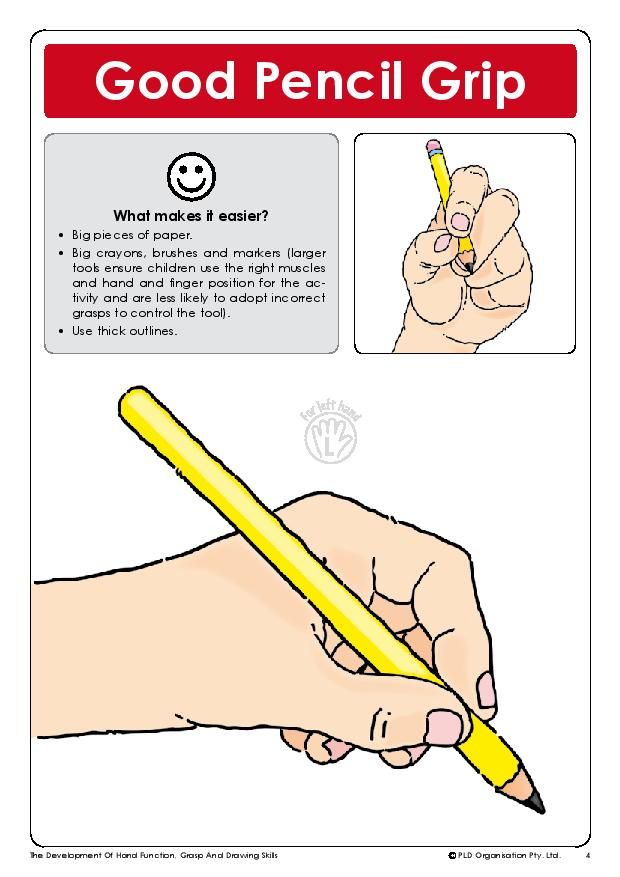 620x877 pencil grip drawing skills ages to handwriting pencil - Grip Drawing