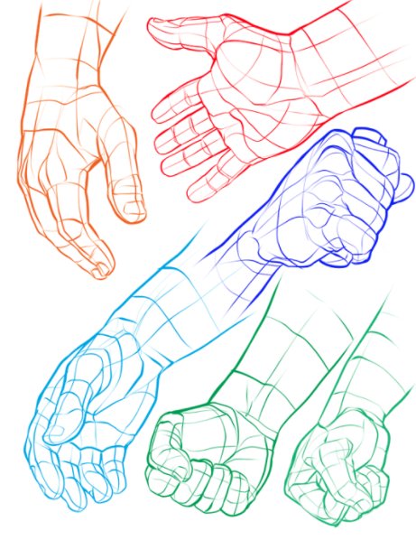 461x598 posemuse on twitter hand pose examples for the next volume of my - Grip Drawing