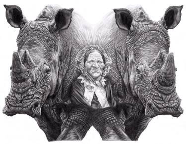 375x291 Grit Drawing - Grit Drawing