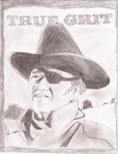 404x528 True Grit Drawing - Grit Drawing