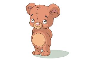 300x200 how to draw a grizzly bear - Grizzly Bear Drawing Step By Step