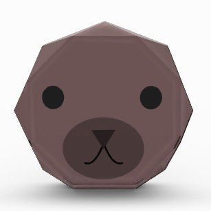 307x307 Grizzly Bear Face Office School Products Zazzle Ca - Grizzly Bear Face Drawing