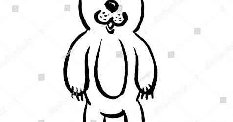 476x250 How To Draw A Cartoon Grizzly Bear Head Angry Youtube Cub Bearded - Grizzly Bear Head Drawing