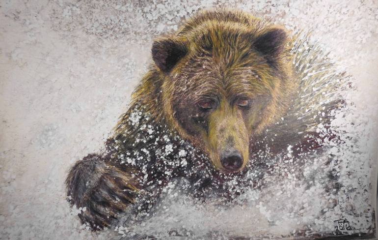 770x488 Grizzly! Drawing - Grizzly Drawing
