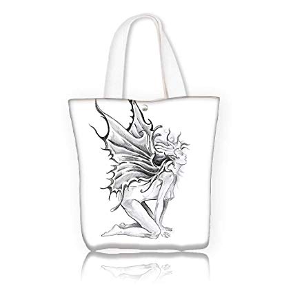 425x425 ladies canvas tote bag x x inchgrocery - Grocery Drawing