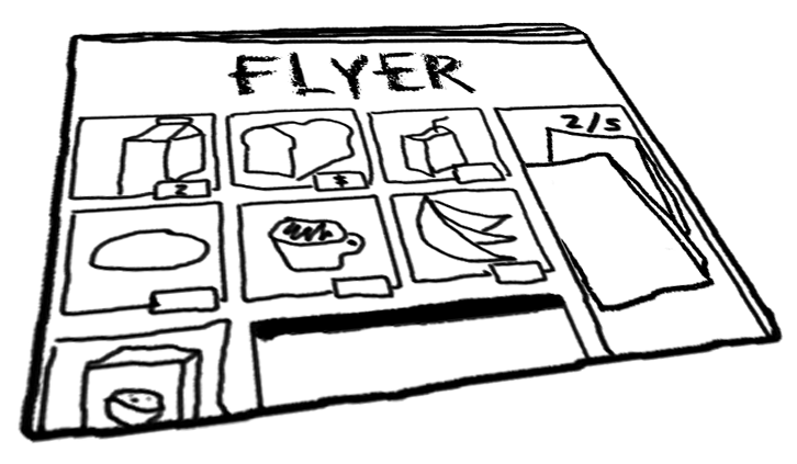 726x423 cart drawing grocery transparent png clipart free download - Grocery Drawing