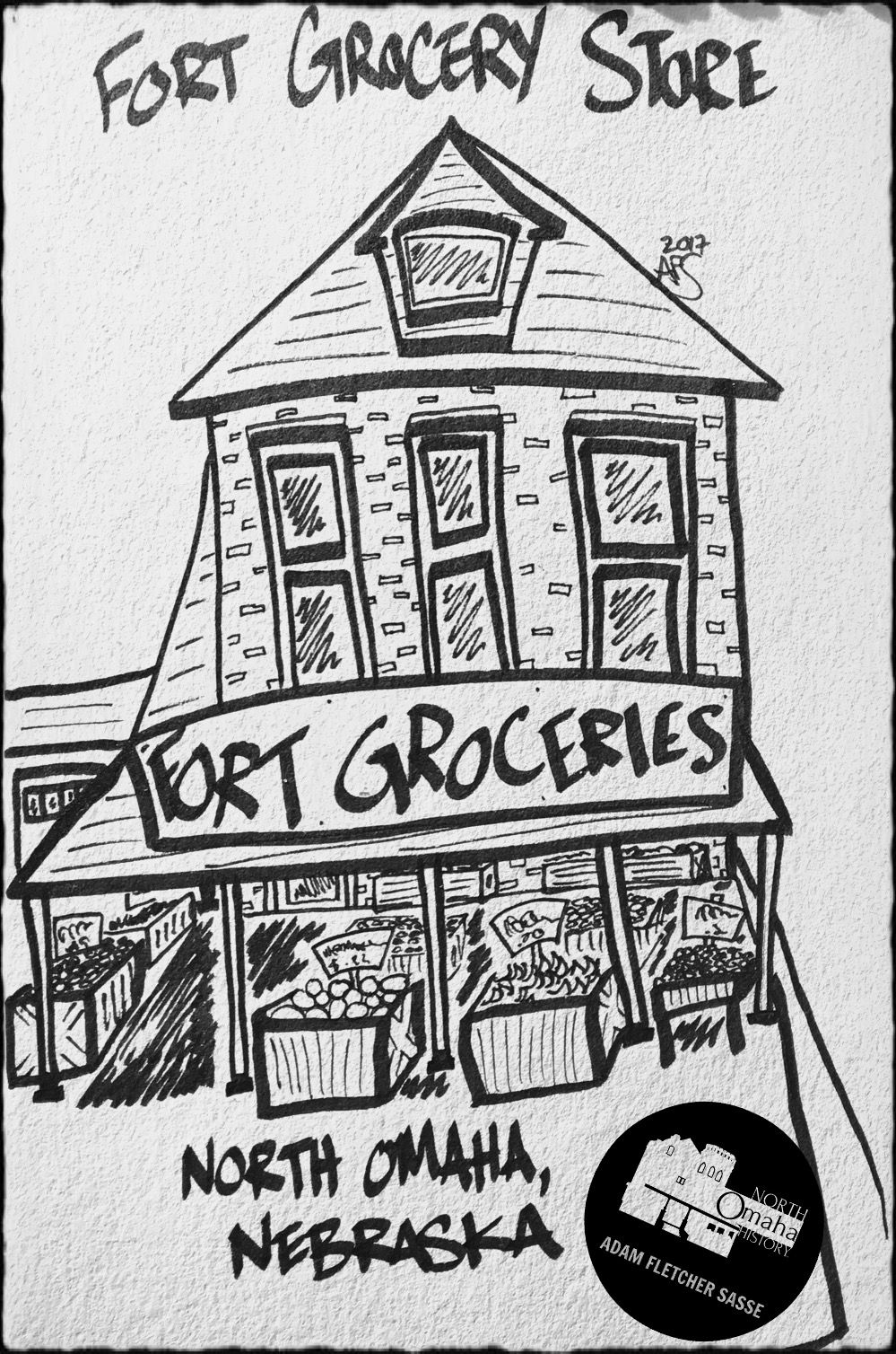 999x1508 I'm Fascinated - Grocery Store Drawing