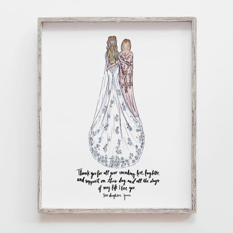 794x794 custom mother of bride mother of groom grandmother of the etsy - Groom And Bride Drawing