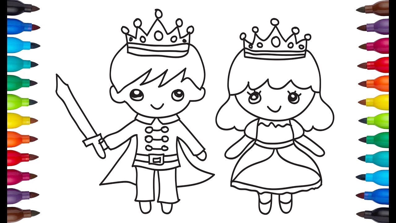 1280x720 drawing bride groom bride groom easy drawing coloring color - Groom And Bride Drawing