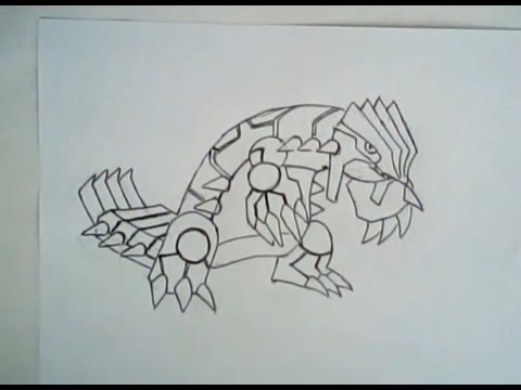 480x360 how to draw groudon from pokemon - Groudon Drawing