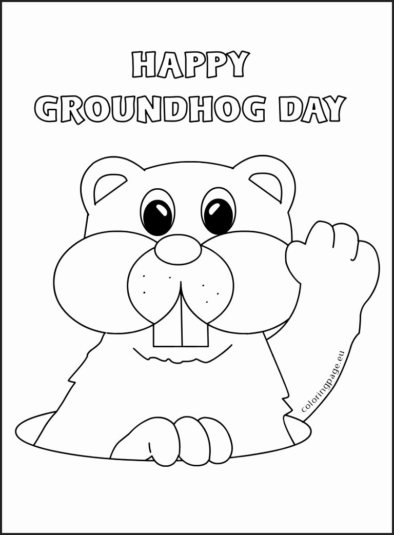 Groundhog Line Drawing at Explore collection of