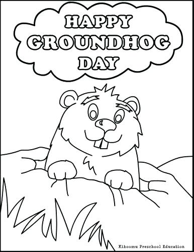 Groundhog Line Drawing at PaintingValley.com | Explore collection of ...