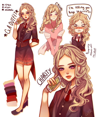 320x384 my oc for my group grand action - Group Drawing