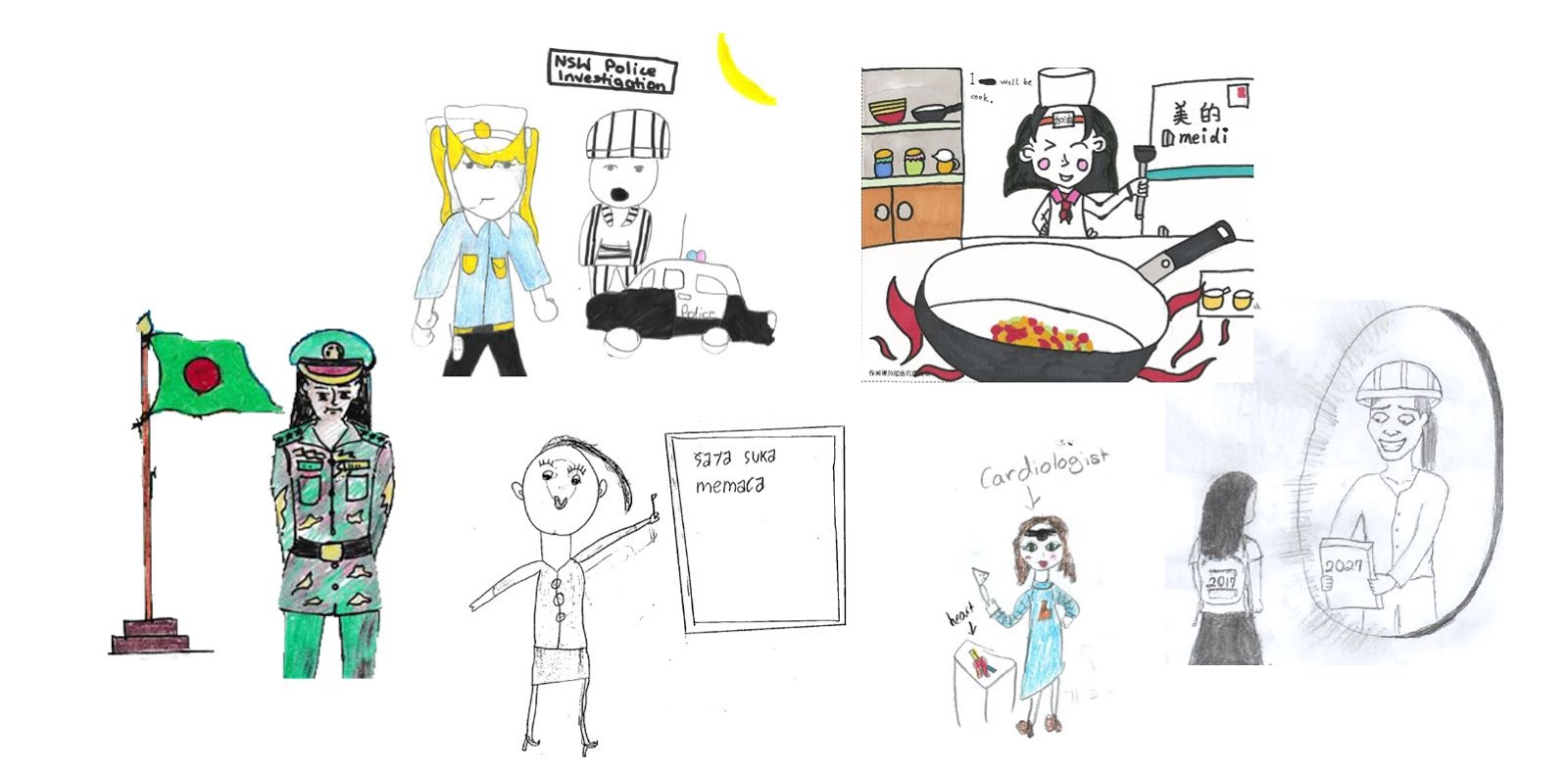 1600x786 Drawing The Future What Children Want To Be When They Grow Up - Grow Drawing