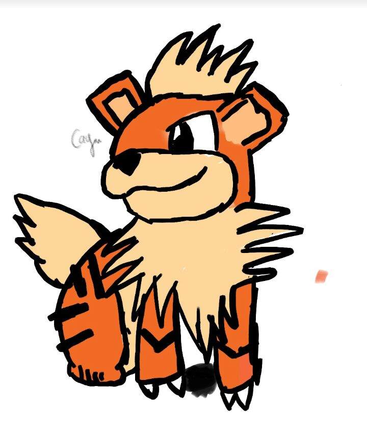 720x851 Growlithe Drawing Amino - Growlithe Drawing
