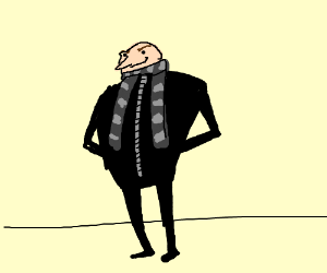 300x250 gru drawing - Gru Drawing