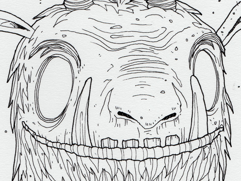 800x600 monster mash inktober day the gruffalo - Gruffalo Drawing