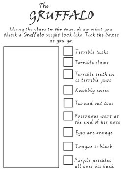 247x350 Visualising - Gruffalo Drawing