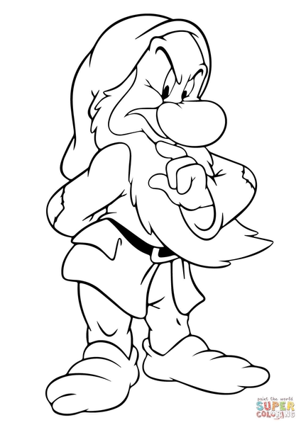 424x600 Free Grumpy Dwarf Clipart Free Images - Grumpy Dwarf Drawing