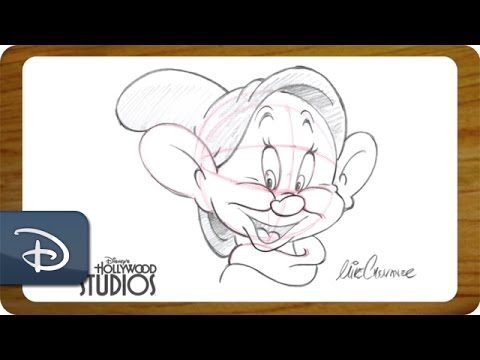 480x360 how to draw dopey from 'snow white and the seven dwarfs' walt - Grumpy Dwarf Drawing