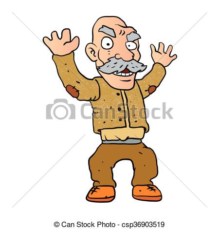 450x470 Grumpy Old Man Cartoon - Grumpy Old Man Drawing