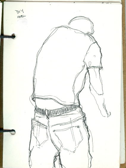 424x563 Grumpy Old Man Scribblah - Grumpy Old Man Drawing