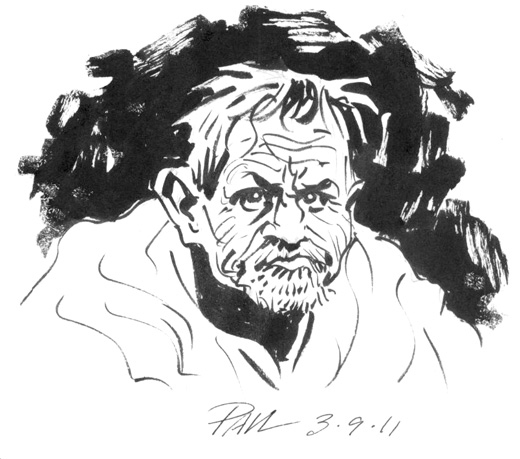 520x459 Blue Moon Studios Sketchbook Month Grumpy Old Man - Grumpy Old Man Drawing