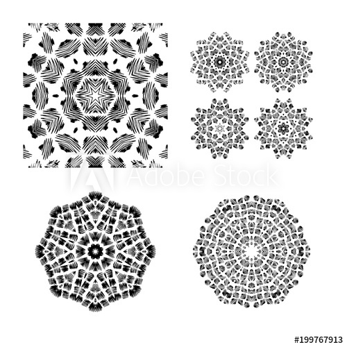 500x500 a set of grunge drawings destroyed design elements - Grunge Drawings