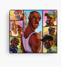210x230 gta drawing canvas prints redbubble - Gta Drawing