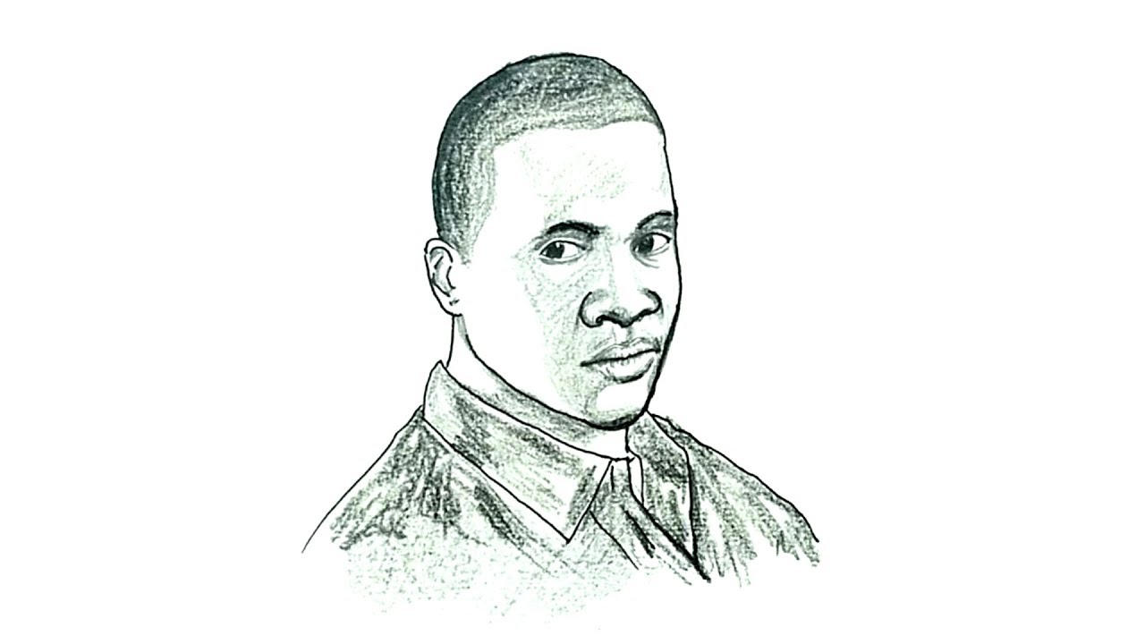 1280x720 how to draw franklin clinton from gta v - Gta Drawing