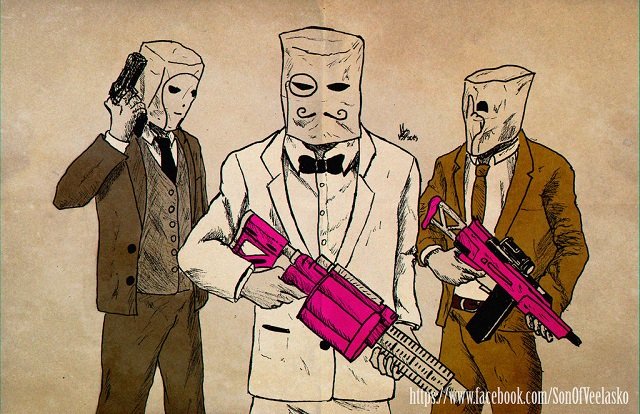 640x414 Fan Art Reimagined Gta Poster Collection - Gta V Drawing