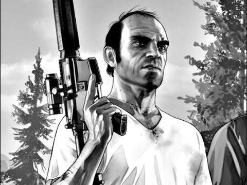 480x360 Gta Trevor - Gta V Drawing