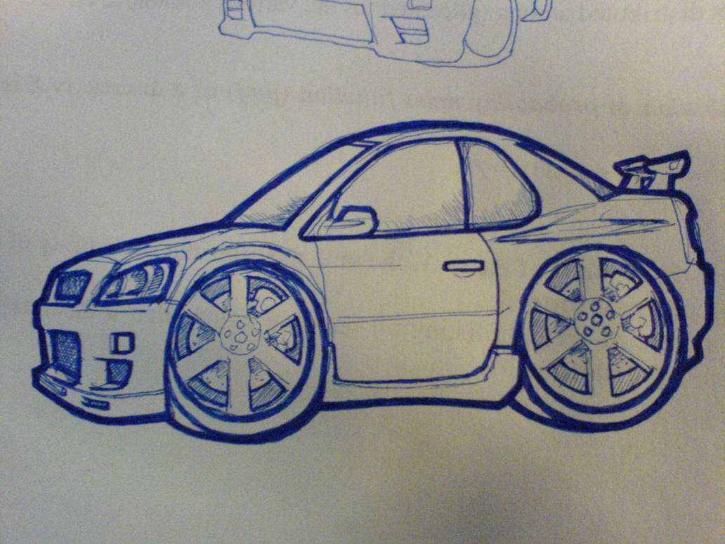 1032x774 Skyline Gtr Drawing - Gtr Drawing
