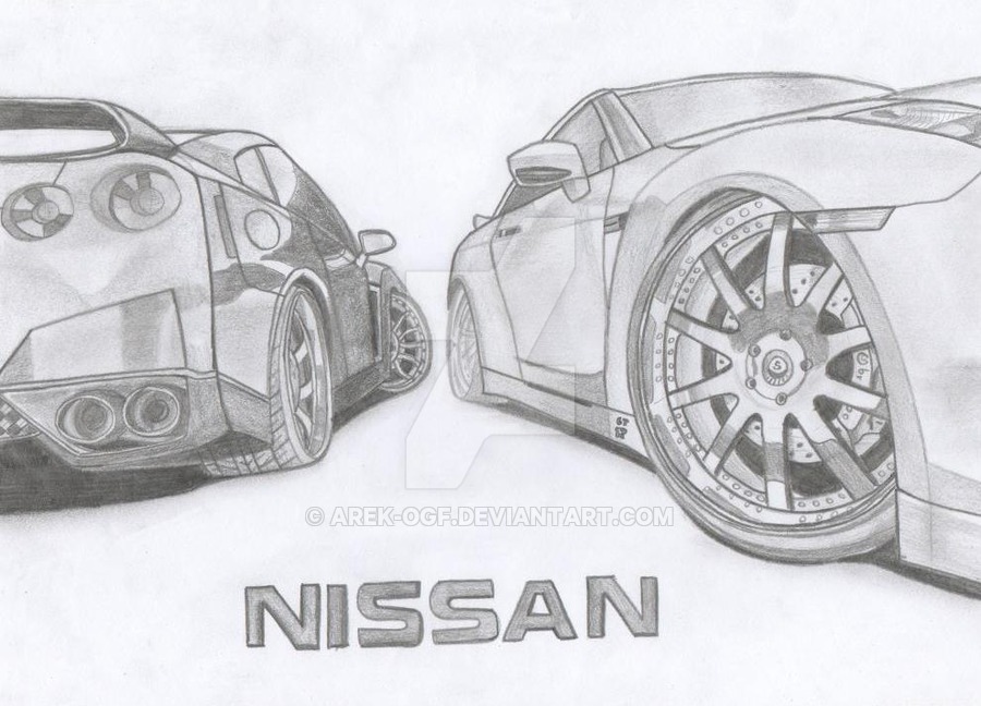 900x648 Nissan Gt - Gtr R35 Drawing
