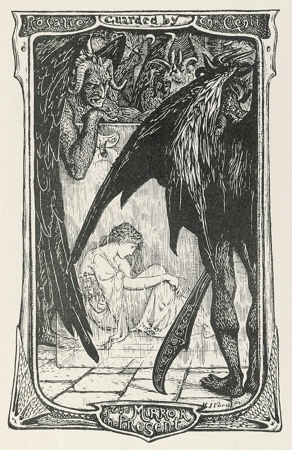 584x900 Rosalie Is Guarded - Guarded Drawing