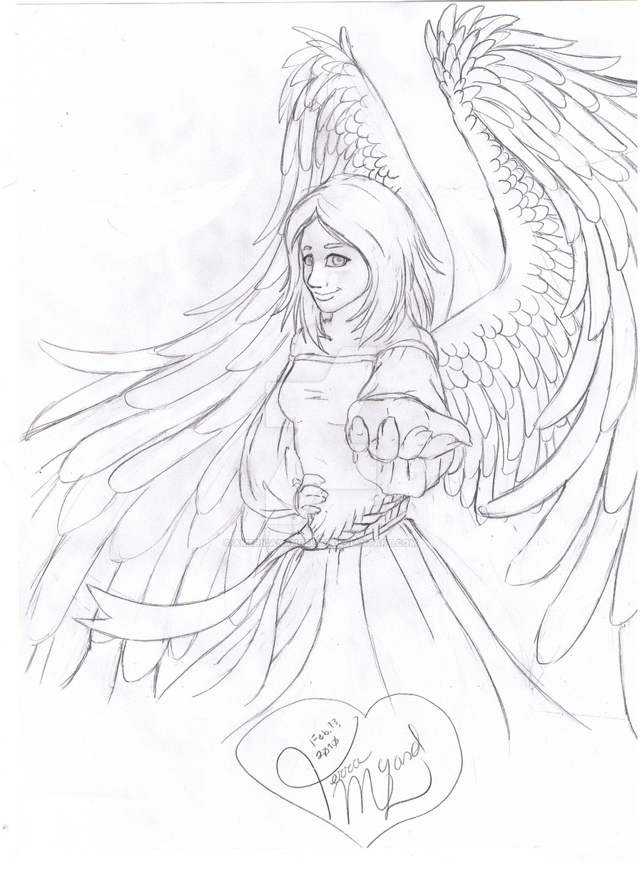 Guardian Angel Drawing at Explore collection of