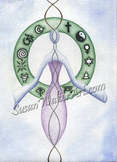 375x516 guardian angel drawing - Guardian Angel Drawing