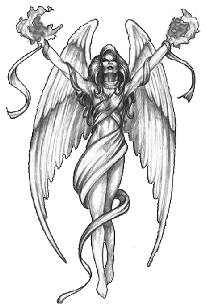 402x600 collection of free female drawing guardian angel download on ui ex - Guardian Drawing