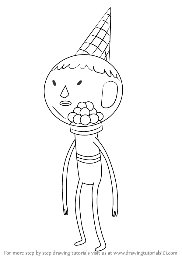 598x844 learn how to draw gumball guardian from adventure time - Guardian Drawing