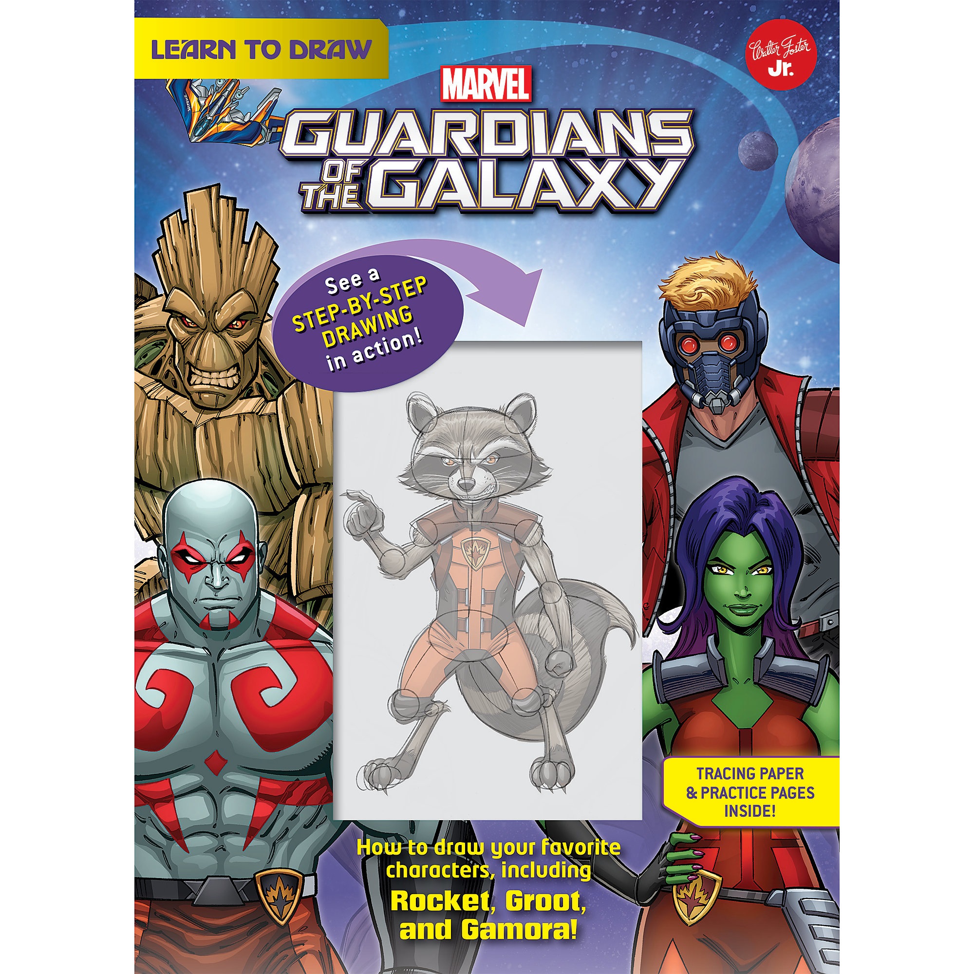 2000x2000 Learn To Draw Marvel's Guardians Of The Galaxy Shopdisney - Guardians Of The Galaxy Drawings
