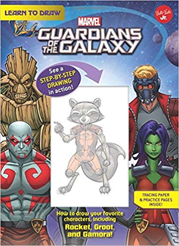 362x499 Learn To Draw Marvel Guardians Of The Galaxy How To Draw Your - Guardians Of The Galaxy Drawings