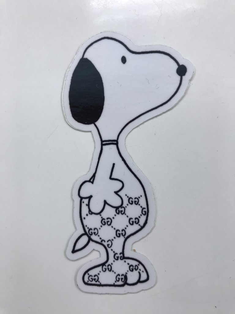 768x1024 gucci ghost snoopy sticker - Gucci Drawing