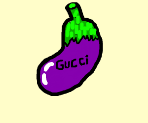300x250 gucci eggplant drawing - Gucci Drawing