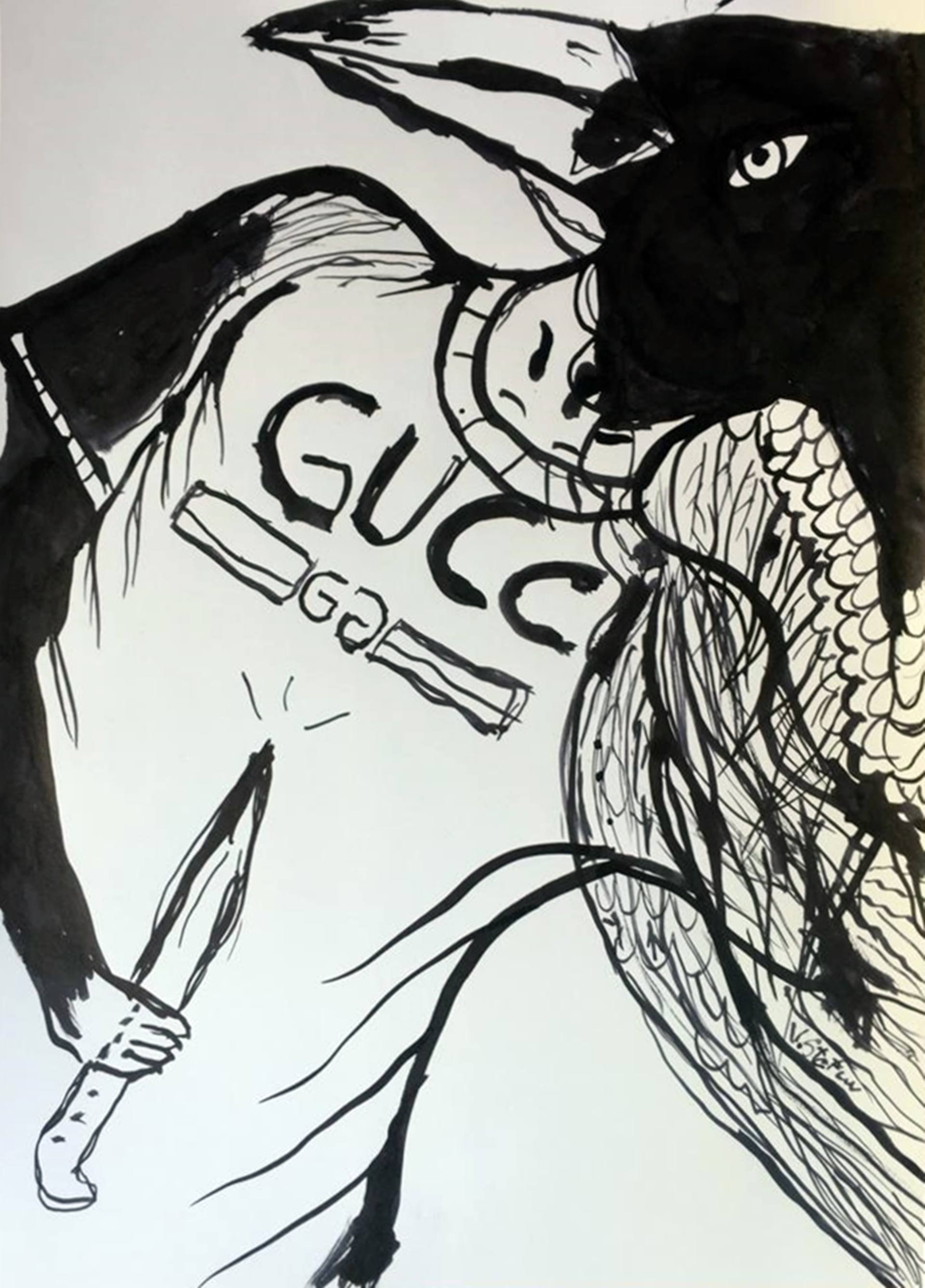 Gucci Drawing at Explore collection of Gucci Drawing