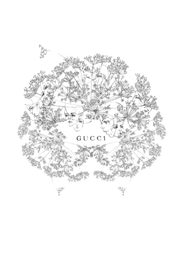 351x500 gucci fragrance - Gucci Drawing