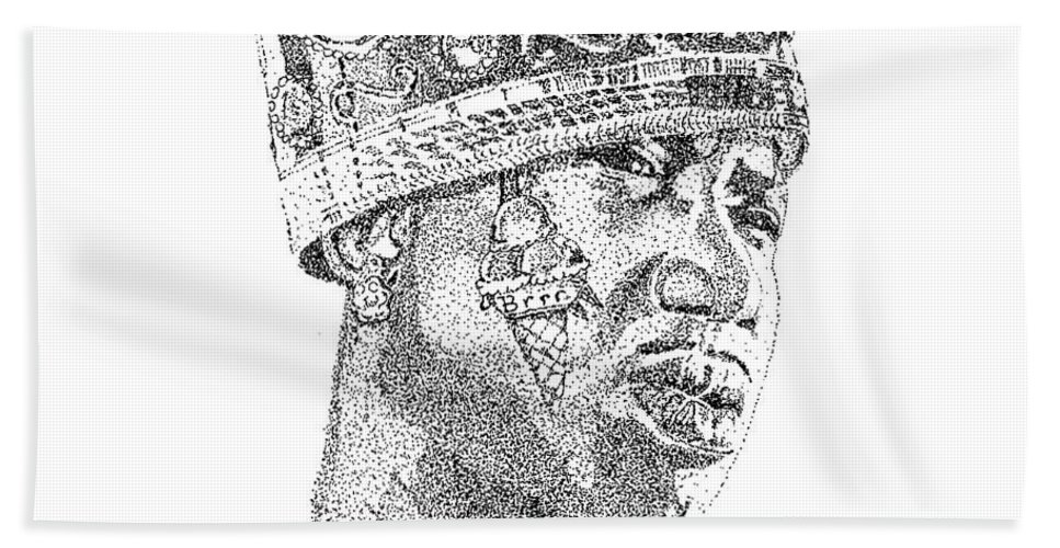 967x500 gucci mane beach towel for sale - Gucci Mane Drawing