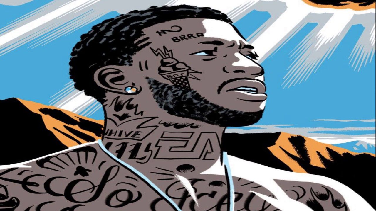 1280x720 gucci mane cartoon wallpapers - Gucci Mane Drawing