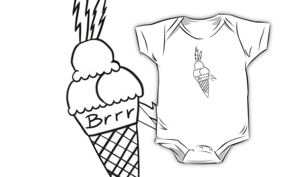 556x350 Gucci Mane Ice Cream Tattoo Design - Gucci Mane Ice Cream Cone Drawing
